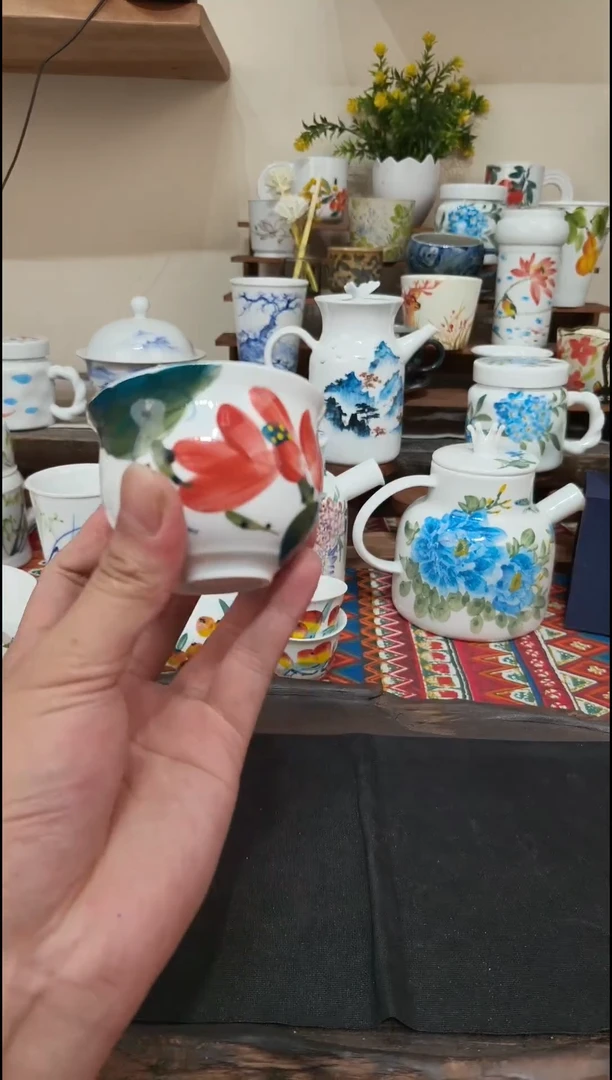 摆件景德镇手绘陶瓷