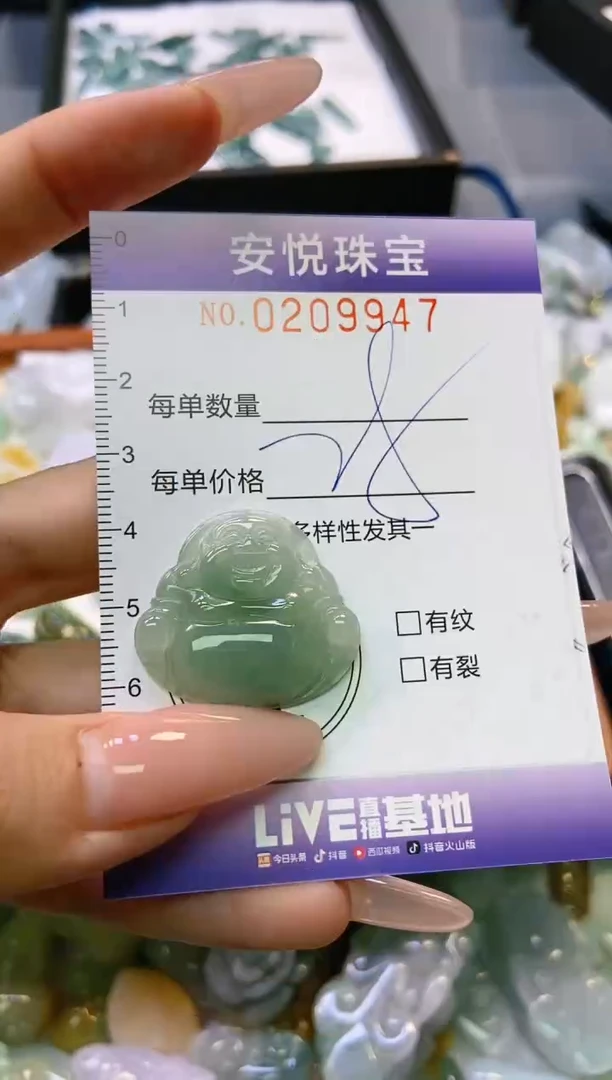 翡翠未镶嵌颈饰闪购0209947