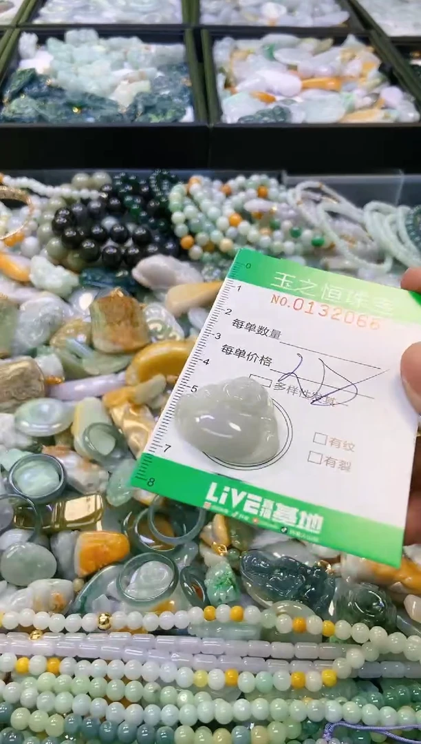 翡翠未镶嵌颈饰闪购0132066