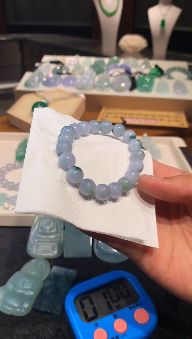 定制翡翠未镶嵌小*皮S毛货不退不换