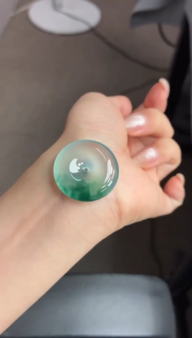 吊坠(不含链)未镶嵌翡翠59 平安扣 28.5 6.1