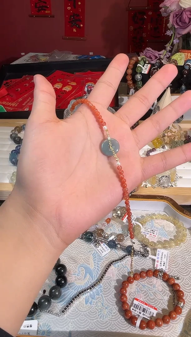 【闪购商品】玛瑙/玉髓手链未镶嵌Q650手串