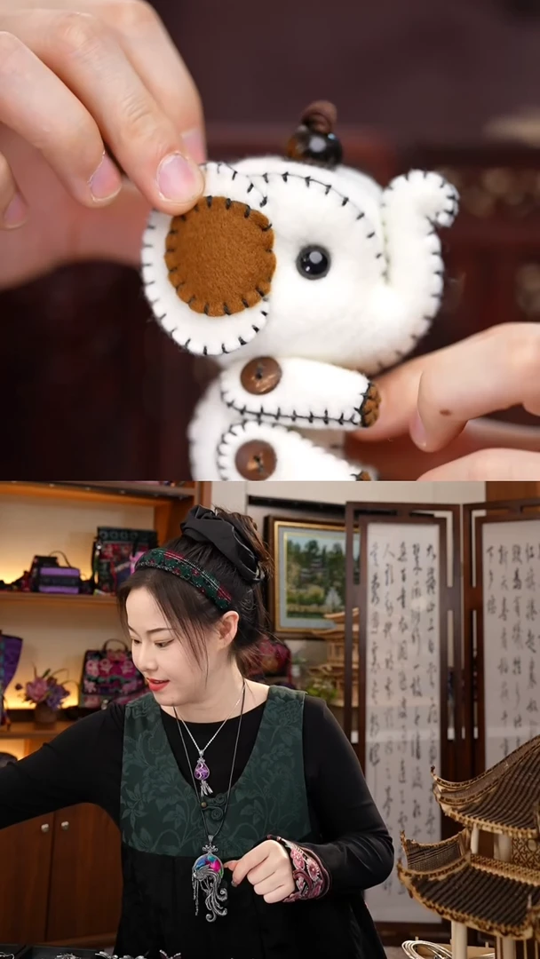 【闪购商品】刺绣黔东南苗族刺绣白象