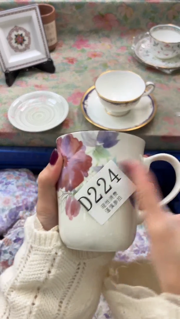 瓷片流**水       D224