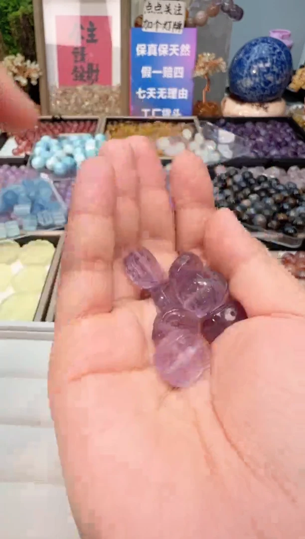 未镶嵌颈饰水晶35多样性发其一/5.9/1个