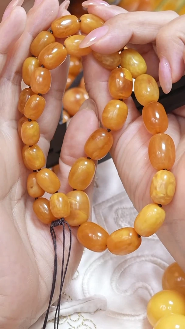蜜蜡颈饰未镶嵌2527天然蜜蜡珠宝奇石云端妖孽全部保真