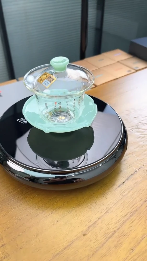 禾器禾荷盖碗爱莲说