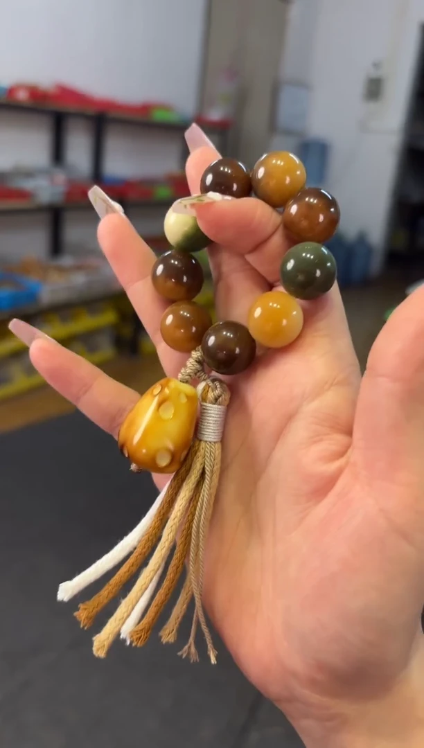 【闪购商品】菩提根/象牙果吊坠   1.6菩提根花皮奶酪手捻
