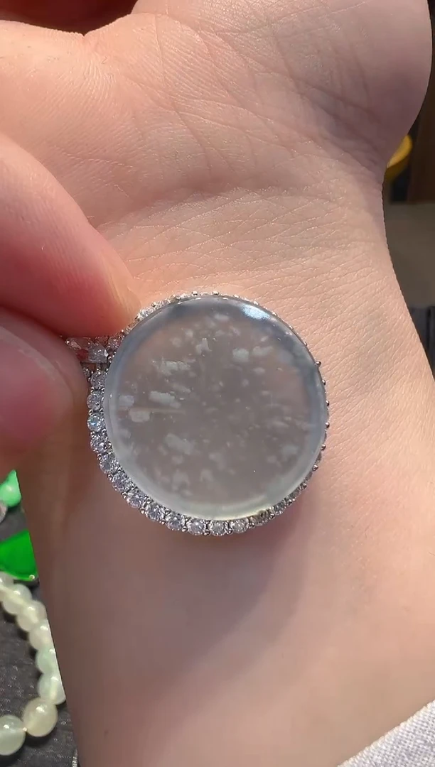 【闪购商品】翡翠银S925镶嵌套链多样性发货一件