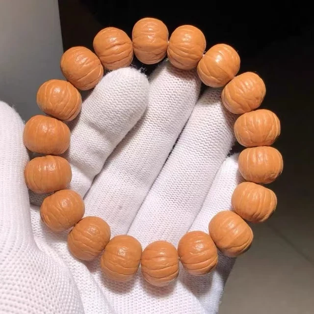 双鳍南瓜桩猴头手串核桃文玩手串