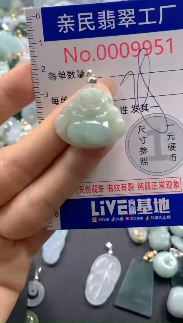 颈饰未镶嵌翡翠9951