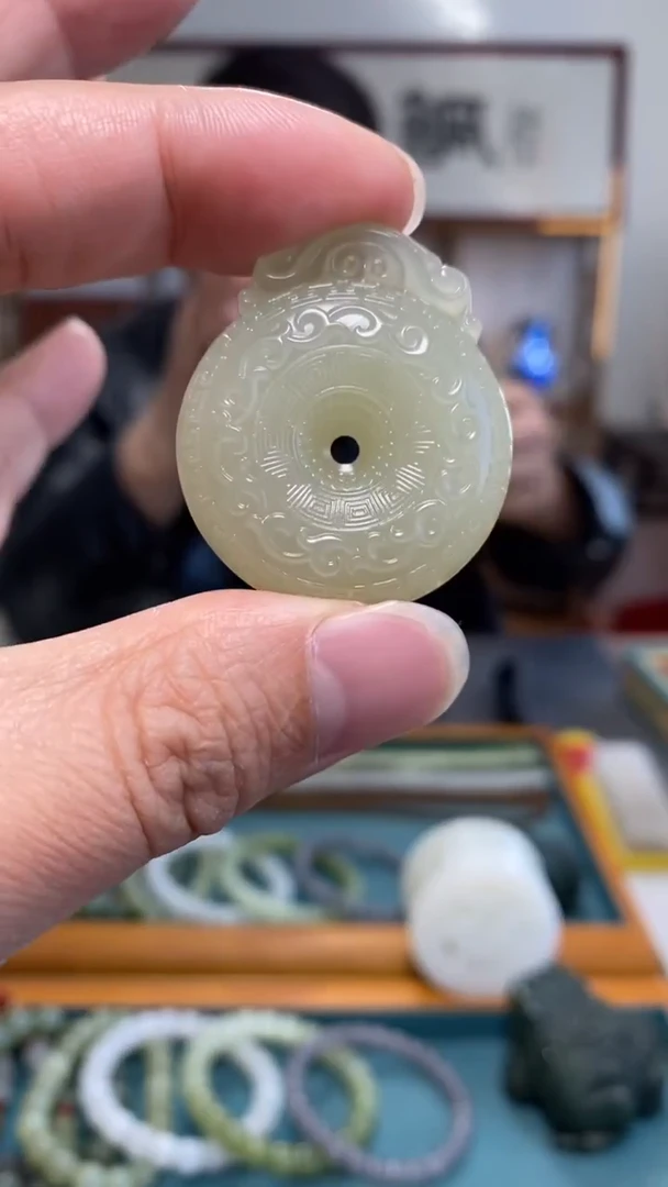 颈饰未镶嵌和田玉123