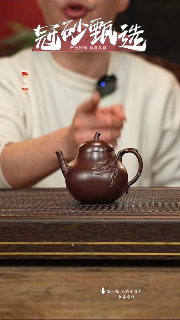 【闪购商品】紫砂茶壶冠砂甄选23