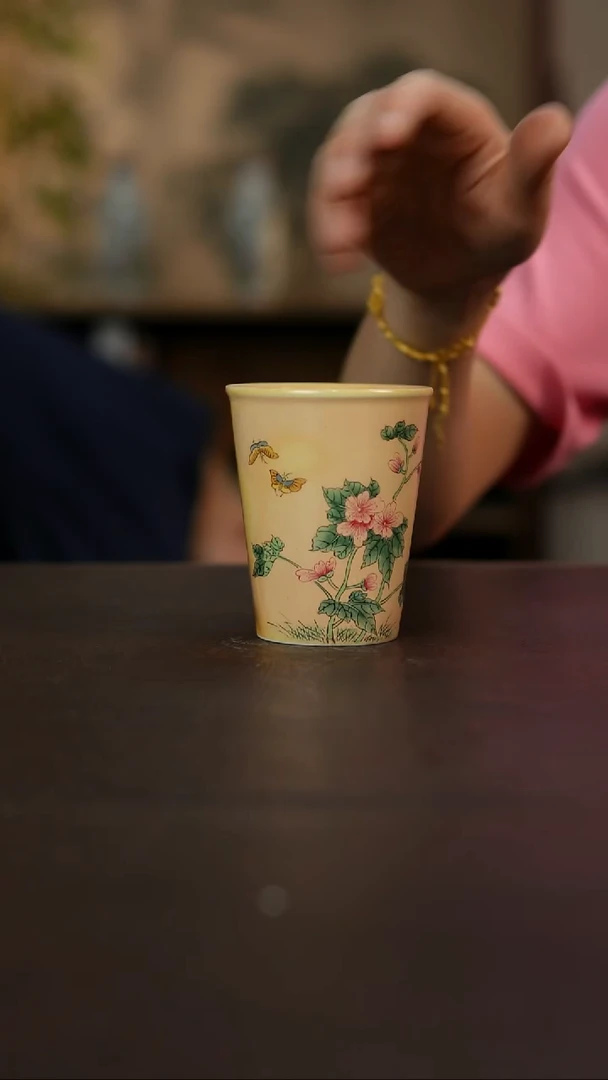 杯景德镇陶瓷杯碗柴烧多人