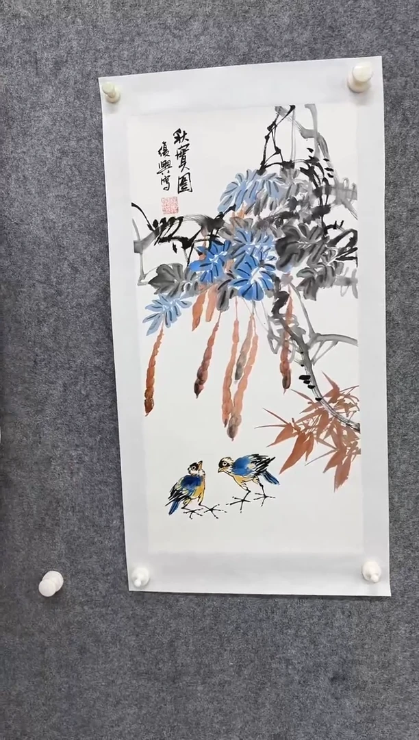 国画ST-ZFX老师绘画作品