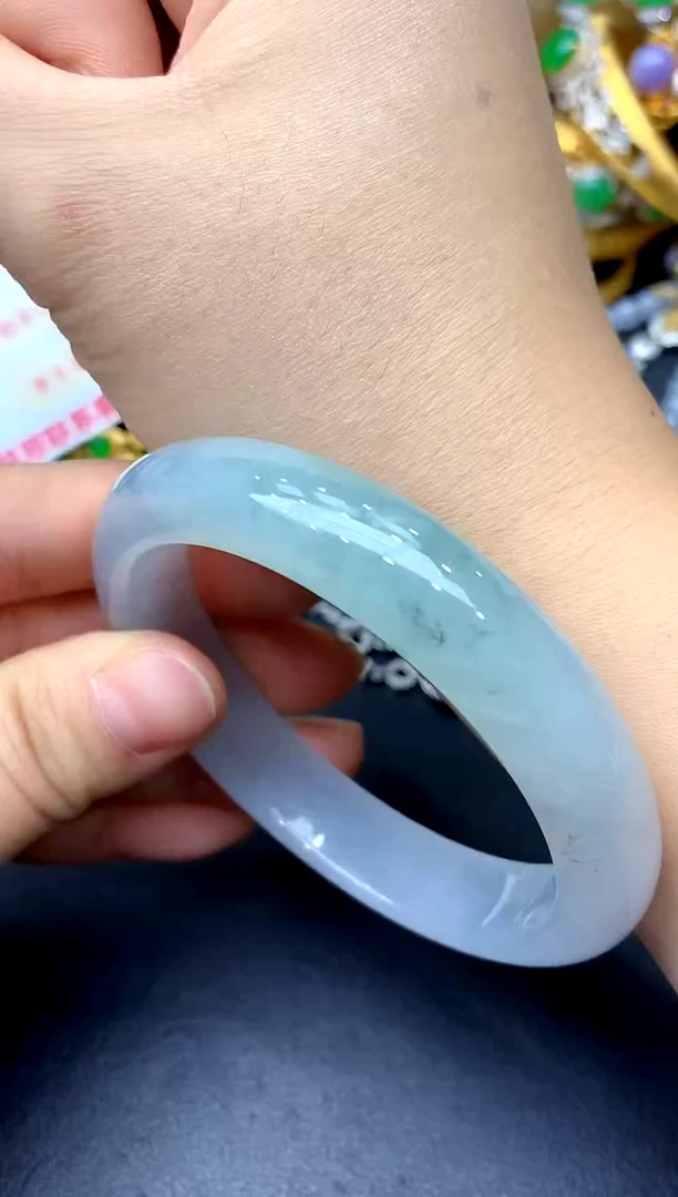 未镶嵌手镯翡翠423-中国好珍宝