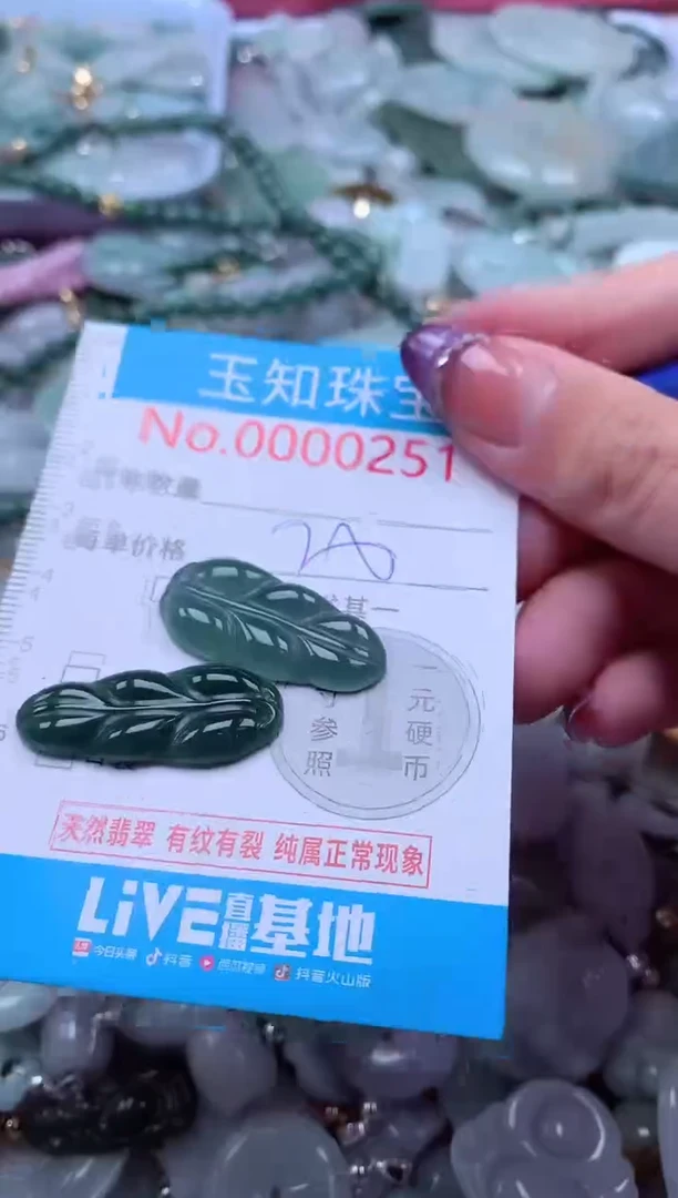 翡翠未镶嵌吊坠(不含链)251