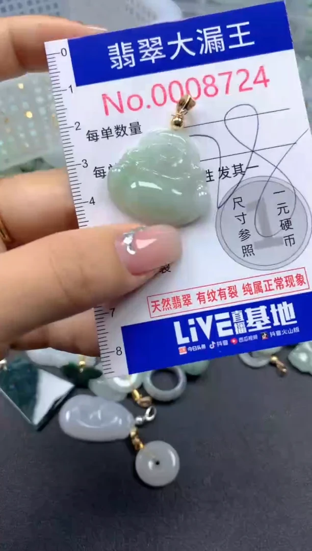 颈饰未镶嵌翡翠8724