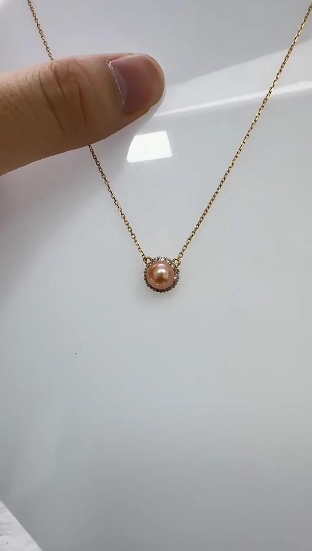 【闪购商品】海水珍珠DA银S925镶嵌c1346 珍珠