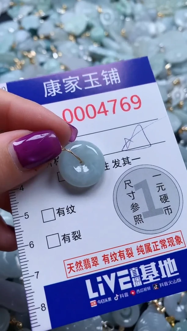 颈饰未镶嵌翡翠4769