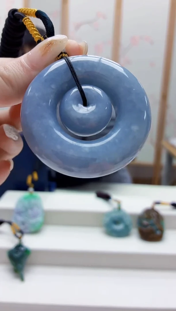 未镶嵌定制翡翠5060jw-毛货挂件18