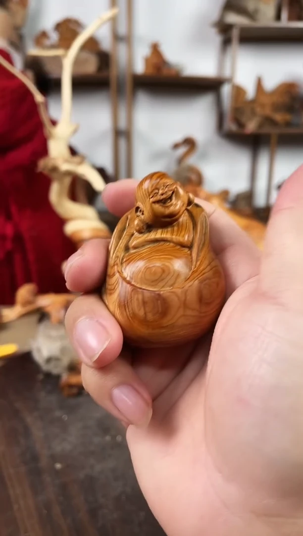 【闪购商品】柏木（崖柏）木雕1