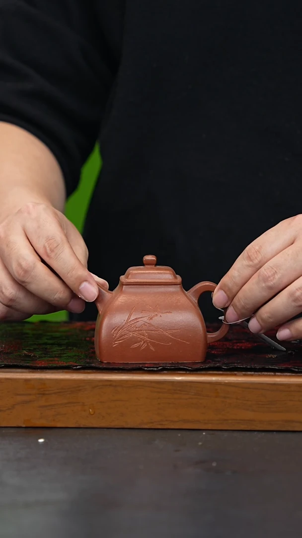 【闪购商品】紫砂茶壶天青茶器38