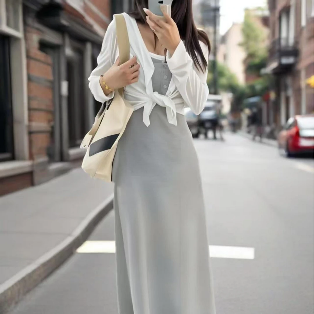 NE2025夏款时尚连衣裙套装2135