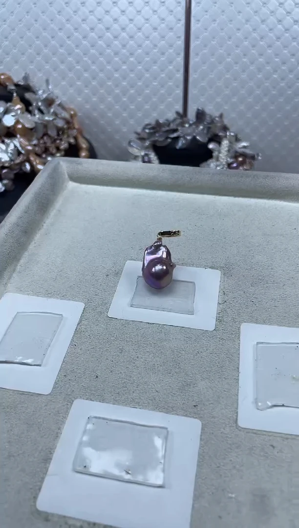 淡水珍珠未镶嵌吊坠(不含链)【纯恬珍珠】