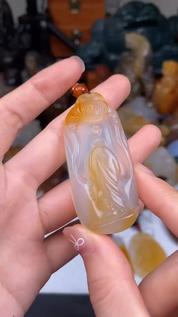 玛瑙/玉髓颈饰未镶嵌AA