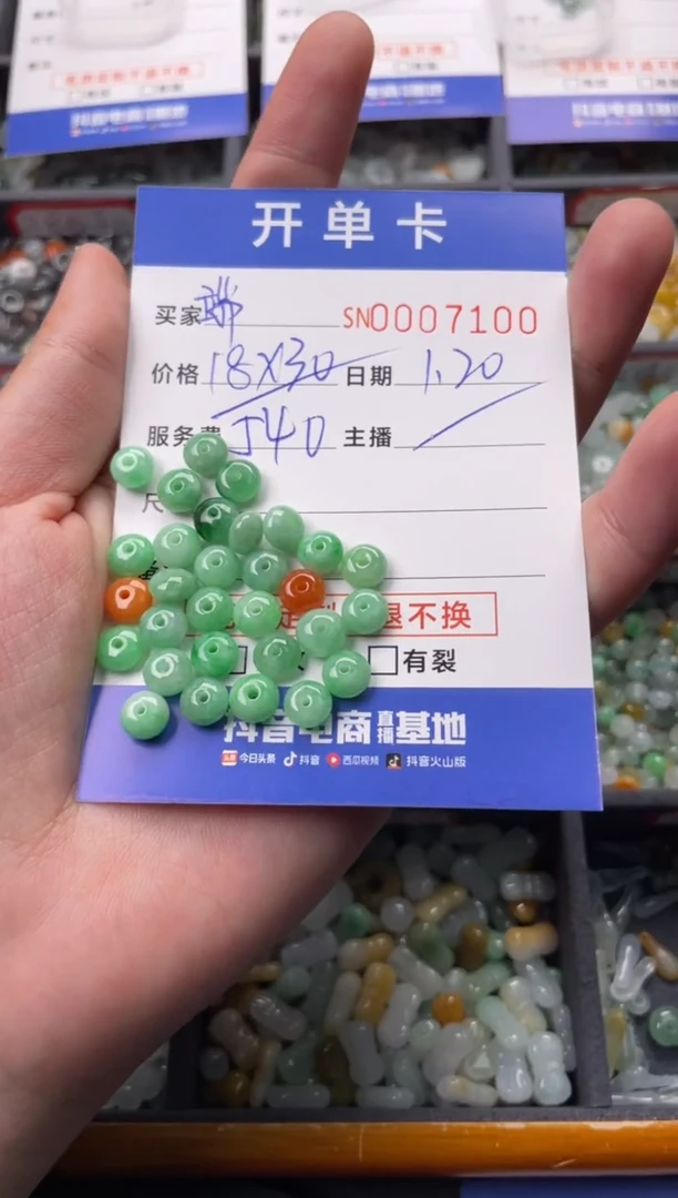 【闪购商品】翡翠颈饰未镶嵌00007100