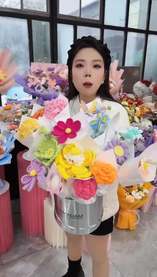 非遗手工定制花束，孤品清仓！！