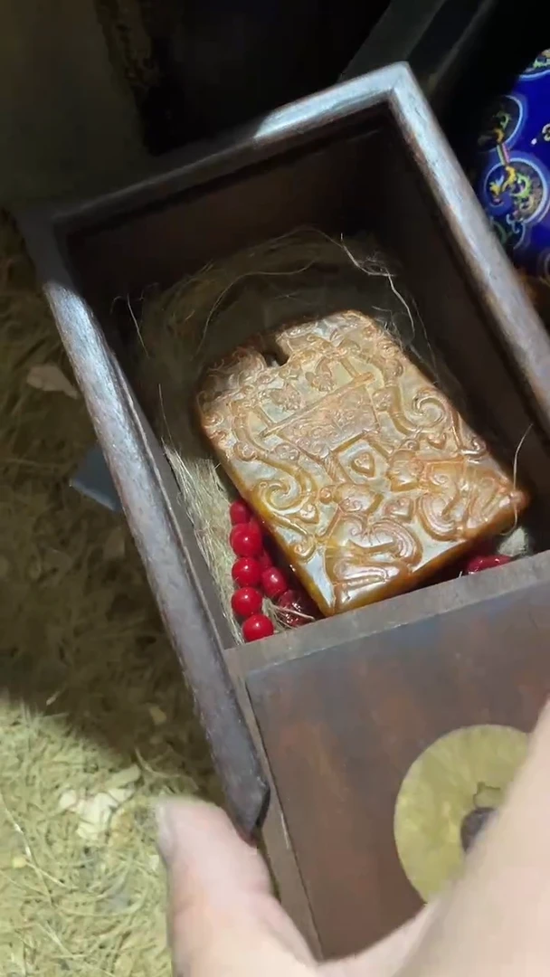 玉米福满专属链接  方牌子 两红手串  带佛盒