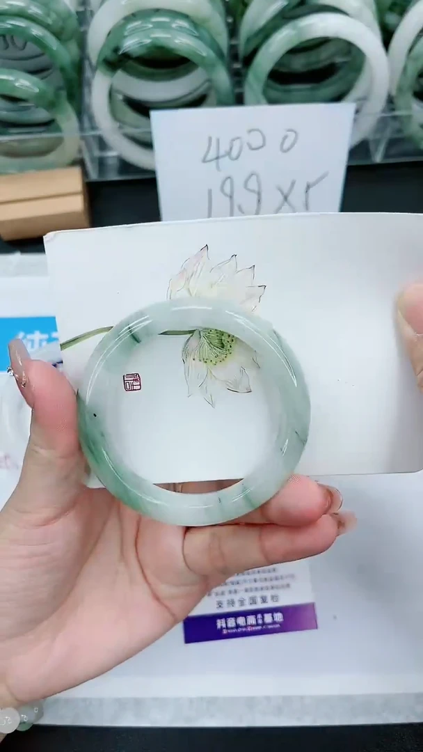 【闪购商品】石英质玉手镯未镶嵌146号/54-55圈