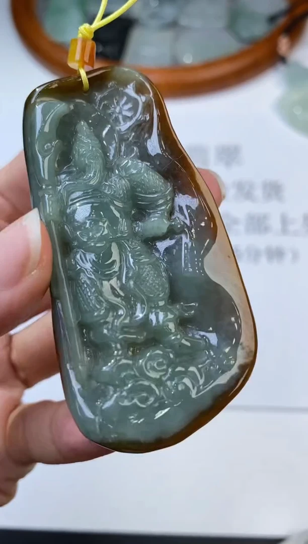 未镶嵌挂件翡翠305900      多人