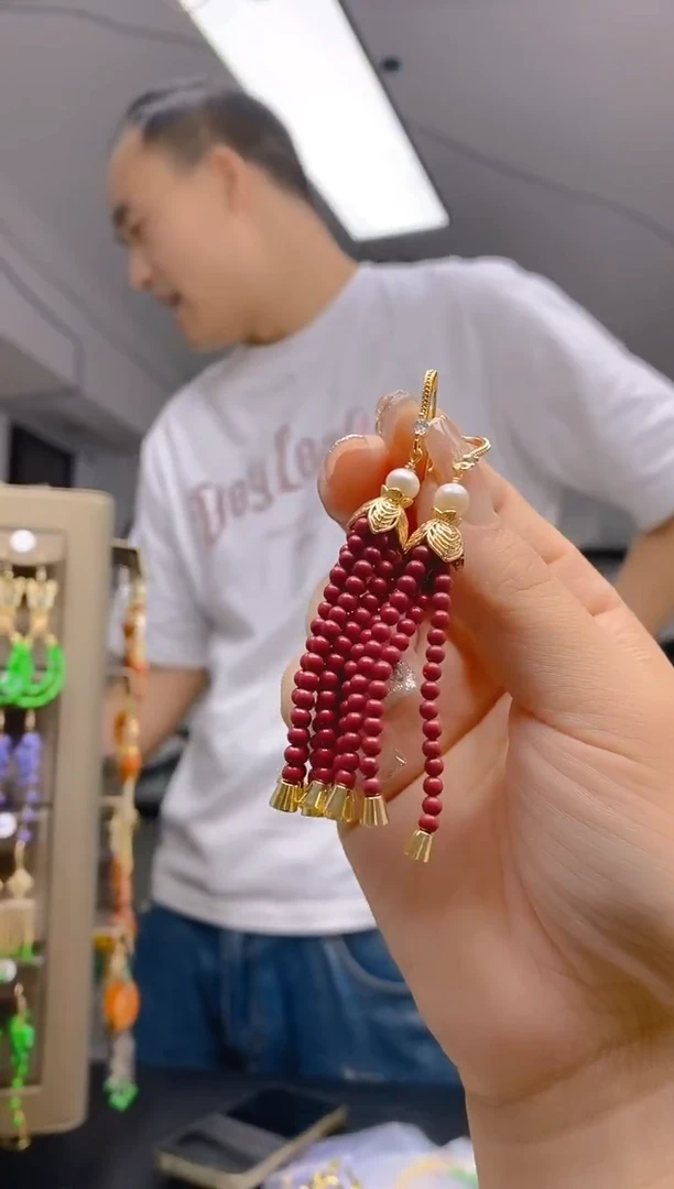 【闪购商品】玛瑙/玉髓耳饰合金15玛瑙耳饰