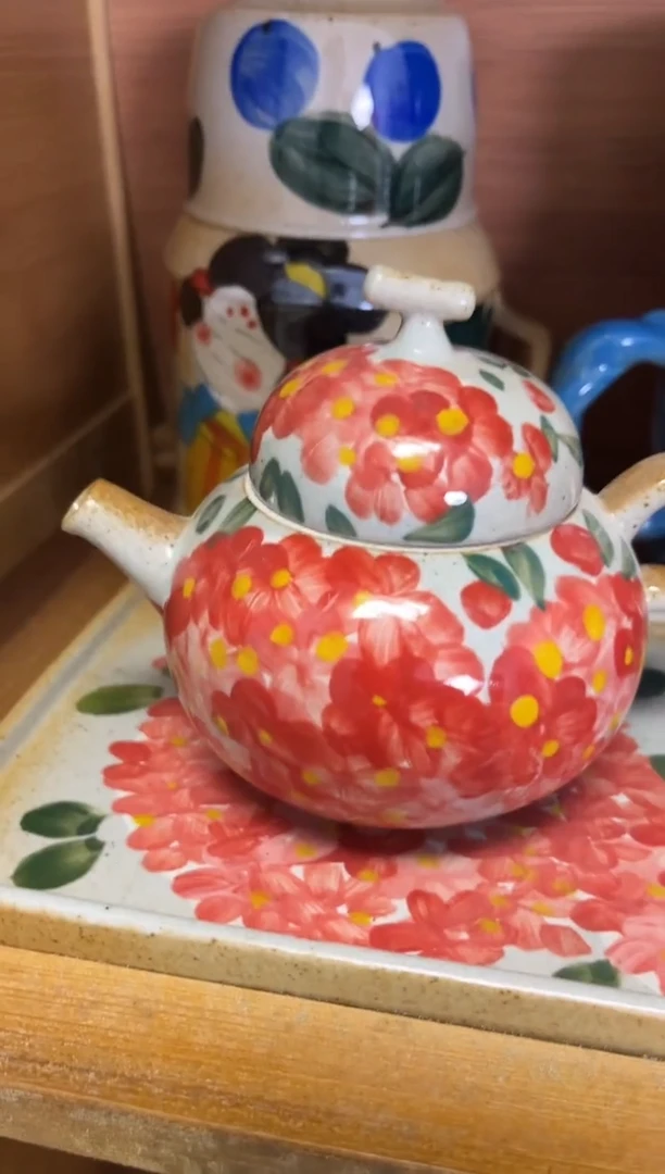 杯子手绘高温釉下陶瓷