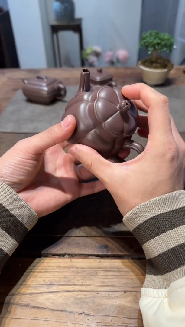 茶壶紫砂光***叔紫泥繁花