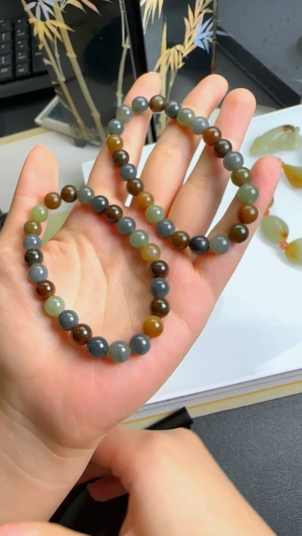 手链未镶嵌和田玉JJD0509095多样性发一