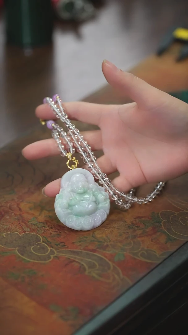 【闪购商品】翡翠挂件未镶嵌佛公