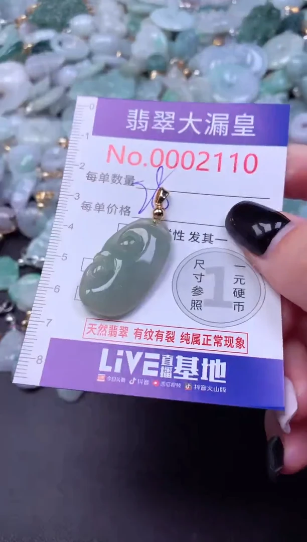 颈饰未镶嵌翡翠2110