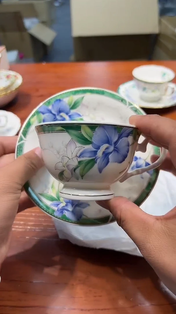 瓷片199小阿朵海外进口瓷器