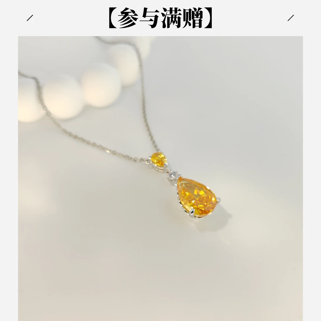 XUPING/旭平首饰 合金项链 冬上新气质百搭水滴 GDD X001118027