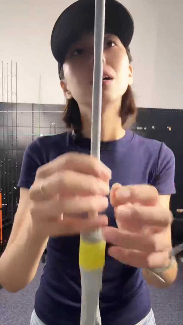 玻璃钢（瑕疵杆没有售后 介意勿拍）10号1.8米直柄