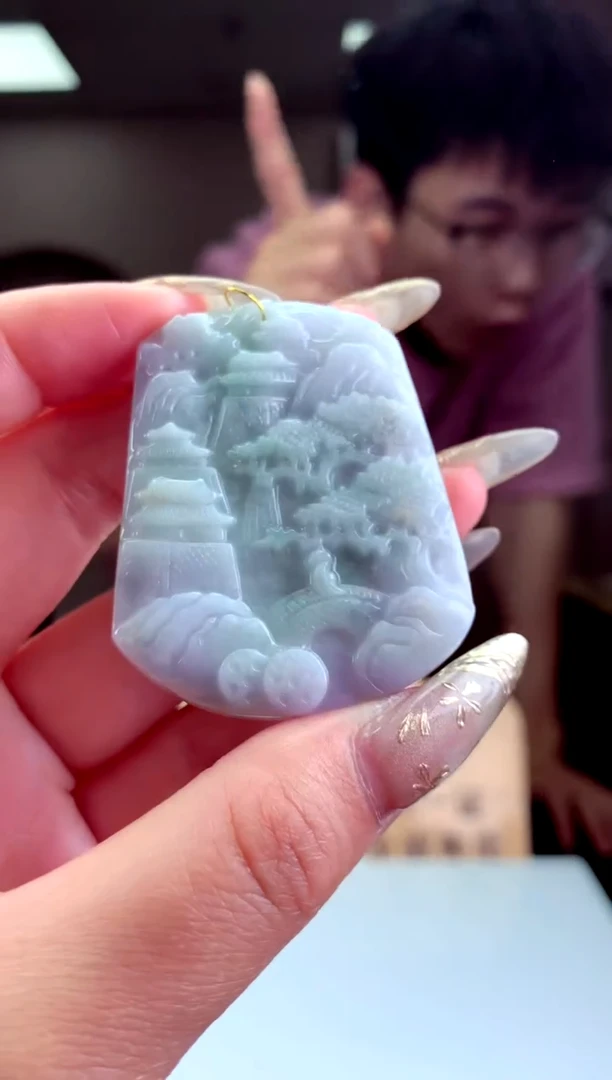 【闪购商品】翡翠颈饰未镶嵌天然A货翡翠（拍一发一）