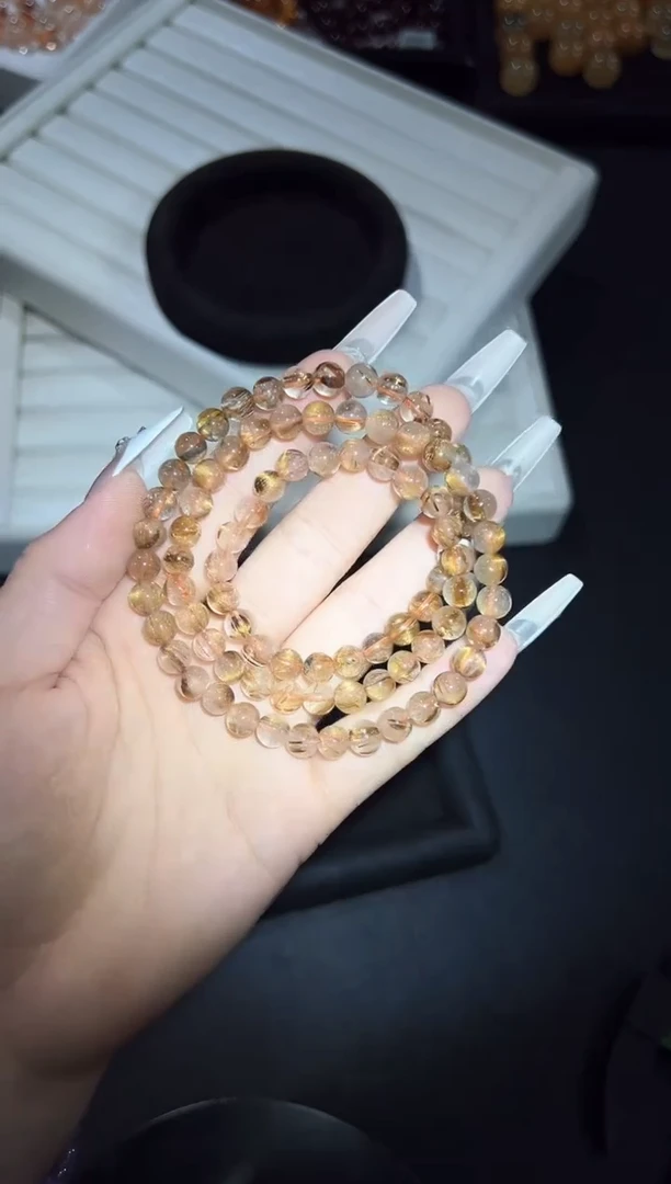 未镶嵌手串水晶11a多样性发其一【1条】默认微瑕