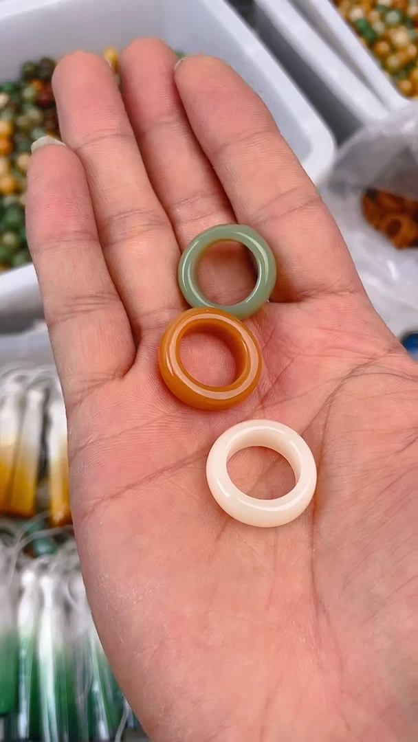 【闪购商品】粉压象牙果吊坠粉压跑环10个 不是菩提