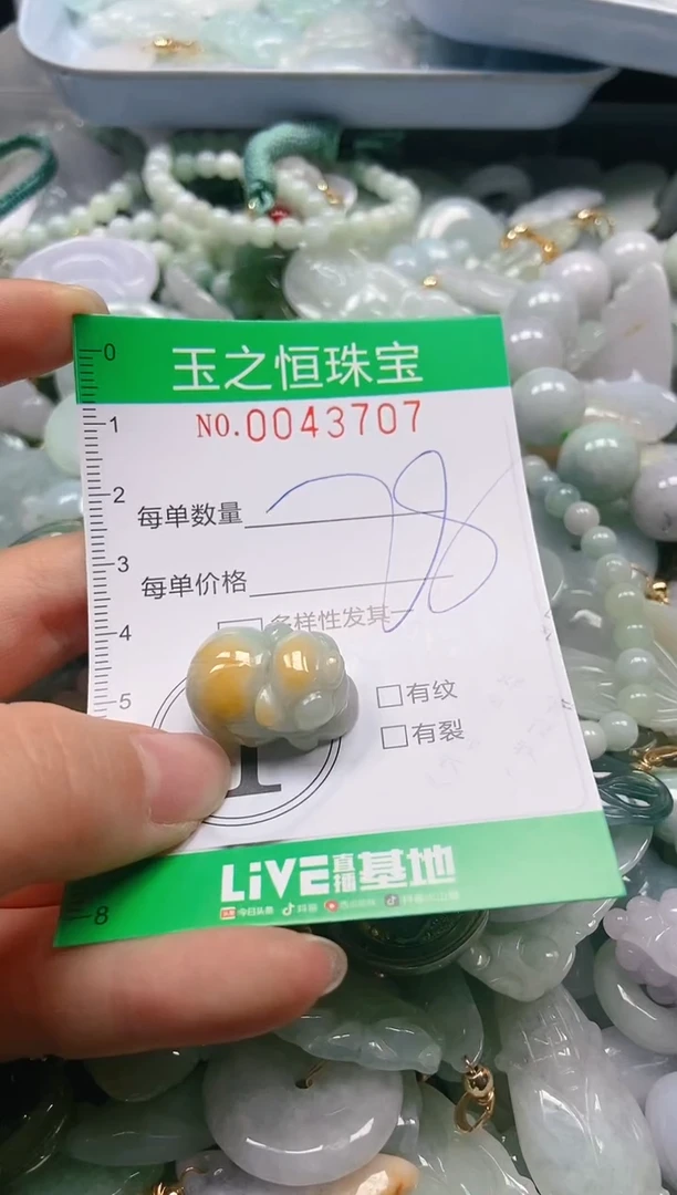 【闪购商品】翡翠颈饰未镶嵌闪购0043707