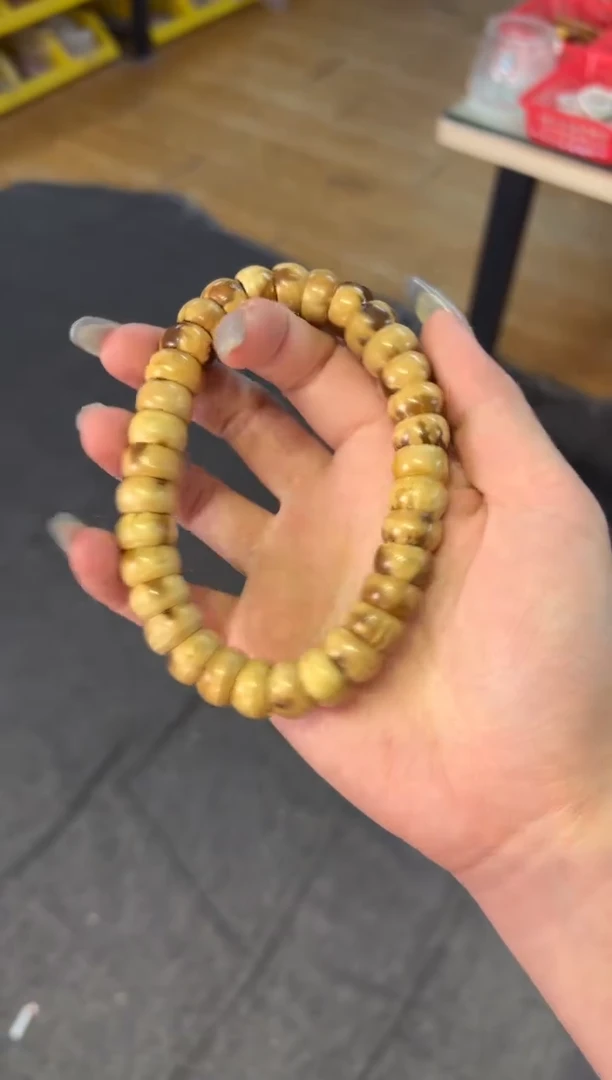 【闪购商品】菩提根/象牙果吊坠  13mm紫金鼠碗肠