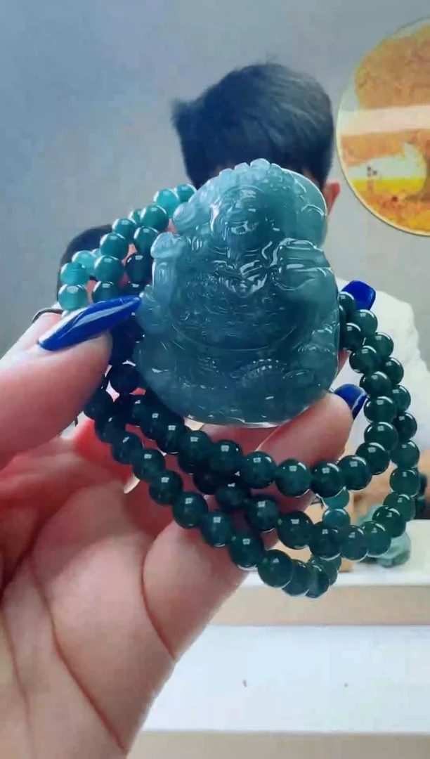 颈饰未镶嵌翡翠天然A货翡翠  多样性随机发其一